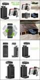 CLIPHDB - Cellet Universal Heavy Duty 360° Swivel Belt Clip Holder - Secure Phone Holster w/ Kickstand for All Smartphones & Cases - Durable, Rotatable Belt Clip