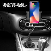 PH650G - Heavy Duty Smartphone Mount, Cup Holder Mount with Flexible Gooseneck and 360 Degree Rotation for Smartphones by Cellet