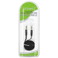 CNF3535BK - 3.5mm Flat Audio Cable - Black