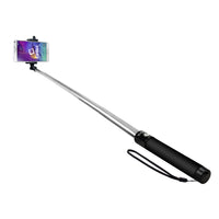 ACPOD4BK FA - Wireless Connectivity Self-Portrait Handheld Selfie Stick for Smartphones and Cameras - Black