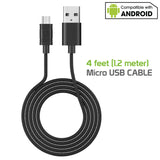 TCMICRO21GBK - Hi-Powered 10W / 2.1 Amp Home Charger (Micro USB cable included) - Black