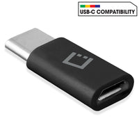 CNMICCBK - Cellet Micro-USB to USB-C Adapter Converter Connector - Black