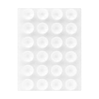 SCUPCL - Cellet Multipurpose Mini Suction Cup Mat with Strong 3M Adhesive - Clear