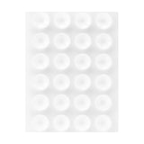 SCUPCL - Cellet Multipurpose Mini Suction Cup Mat with Strong 3M Adhesive - Clear