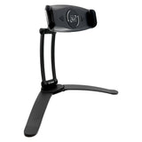 PHTAB43CNBK - Desktop and Wall Holder Mount with 360 Degree Rotation for Apple iPad Pro 10.5, Pro 9.7, IPad Mini 4, Samsung Galaxy Tab S3, Amazon Fire HD and More - Black - by Cellet
