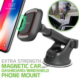 RHSUMAG200 -Magnetic Car Dashboard & Windshield Phone Holder Mount, 360 Rotation, Extendable Arm