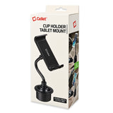 PHC19CN - Cellet Flexible Arm Cup Holder Tablet Mount - Universal Car Cup Base Holder with 360° Swivel & Adjustable Neck for iPad Pro Air Mini, Samsung Galaxy Tab, Surface, & 4.7-9.5 Inch Devices
