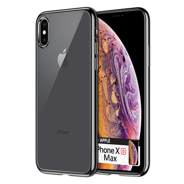 DDDXSM-  Durable Clear Slim Phone Case TPU Material - iPhone XS Max