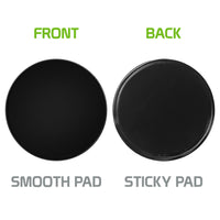 DISK3 - 3-Pack Phone Mounting Plate with Smooth Surface on the Front and Sticky Pad on the Back