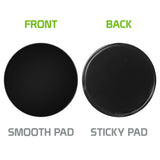 DISK3 - 3-Pack Phone Mounting Plate with Smooth Surface on the Front and Sticky Pad on the Back