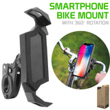 PHBIKE10 - Bike Smartphone Mount, Bicycle Holder Mount Compatible to iPhones and Android Phones and Other 4.7”-6.8” Devices