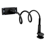 PHX200 - Cellet Gooseneck Tablet & Smartphone Desktop Mount with Spring Grips (Fits Devices 4.75-8 Inches) - Black