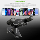 PH250 - Cellet Tesla Model 3 & Y Gravity Air Vent Phone Holder Mount – Hands-Free Car Phone Mount for iPhone, Samsung, Google Pixel – Auto-Locking Cradle, Anti-Slip Grip, Easy Install, Sleek Black Design