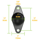 RA400 Cellet  RA400 25mm / 1 inch Ball Base for Industry Standard Dual Ball Socket Mounting Arms, (2 Screw Mount)