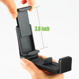 PHAP01 - Cellet Airplane Phone Holder Mount – Foldable Travel Phone Clip for Airplane Tray Table or Luggage Handle, Adjustable 360° Rotation, Universal Fit for iPhone, Samsung, Google Pixel & More