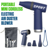 FANHISP - Mini Portable Handheld Electric Air Duster
