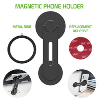 PHM900 - Cellet Magnetic Phone Holder with 3M Adhesive: Secure, Sleek, and Simple