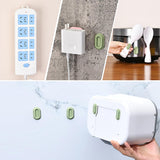 ACMR5 - Magnetic Remote Control Holder Wall Mount, 5 Pack Strong N52 Magnet Remote Organizer, Adhesive Mount for TV Remote, Air Conditioner, Fan, Game Controller & Home Gadgets – Black/Gray/White