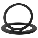 CLCMRINGB - Magnetic Phone Ring Holder for MagSafe, Ultra-Thin Zinc Alloy Kickstand, 360° Rotation Cell Phone Grip Compatible with iPhone 17 16 15 14 13 12 Pro Max & Android