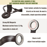 PHNECMAG - Cellet Magnetic Neck Phone Holder for Video Recording, Flexible Gooseneck Wearable Hands-Free POV Mount with N52 Magnets & Anti-Drop Safety Lanyard for iPhone, MagSafe & Smartphone