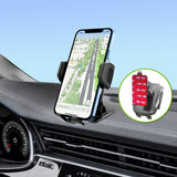 PHD300 - 🚗 Cellet Universal Car & Desk Phone Mount - 💪 Strong Adhesive Pad, 360° Rotation, One-Touch Release - Secure Windshield, Dashboard & Countertop Holder for iPhone, Samsung, Android