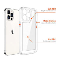CCIPH14PROMCL3 - iPhone 14 PRO MAX 6.7" SpaceX Ultra Transparent Tone Case Cover - Clear