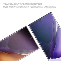 STSAMN20U - Cellet Samsung Galaxy Note 20 Ultra TPU Screen Protector, Full Coverage Flexible Film Screen Protector Compatible to Samsung Galaxy Note 20 Ultra
