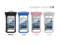 WATER5BL - Cellet Universal Waterproof Case for Apple iPhone 5 and other Similar Sized Devices &#45; Blue
