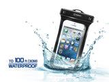 WATER5BK - Cellet Universal Waterproof Case for Apple iPhone 5 and other Similar Sized Devices &#45; Black