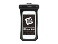 WATER5BK - Cellet Universal Waterproof Case for Apple iPhone 5 and other Similar Sized Devices &#45; Black