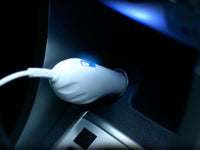 PIPHGW - Cellet MFi 5 Watt / 1 Amp Car Charger with Blue LED For Apple iPhone 4, 3GS, 3G, iPod Touch, & Nano