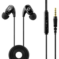 EP3610BK - Cellet 3.5mm Hands Free Stereo Headset With Built-in Microphone - Black
