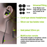 EP3610BK - Cellet 3.5mm Hands Free Stereo Headset With Built-in Microphone - Black