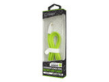 DAMICROGGR -Cellet 3 Ft. Flat Wire Micro USB Charging/Data Sync Cable - Green