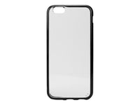 DDD6 - Cellet Clear Window- Black Border PU Case for Apple iPhone 6