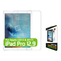 SGIPHPRO129 - iPad Pro 12.9-inch Tempered Glass Screen Protector (2017), Cellet 0.3mm Premium Tempered Glass Screen Protector for Apple iPad Pro 12.9-inch (9H Hardness)