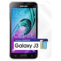 SGSAMJ3 - S3 Screen, Samsung Galaxy J3 Premium Tempered Glass Screen Protector, Cellet Premium Tempered Glass Screen Protector for Samsung Galaxy J3 (0.3mm)