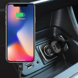 PQC30BK - Quick Charge 3.0 Car Charger, Ultra-Compact USB Car Charger with Quick Charge 3.0 for Smartphones and Tablets (Compatible to QC 1.0 & QC 2.0 Devices) - Black