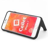 CCIPH71BK - Cellet Discovery Series 2-Layer Case with Built-In Card Slot for Apple iPhone SE 2020 / 8 / 7 - Black
