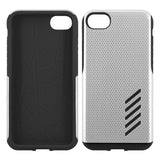 CCIPH7P5SL - Cellet Dual Layer Anti-Slip Aviator Series Case for Apple iPhone 8/7 Plus - Chrome/Black