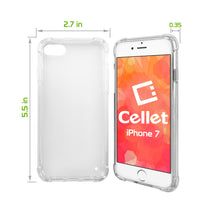 DDD7 - Cellet Scratch Resistant TPU/PC Protective Case for Apple iPhone SE 2022 & 2020 / 8 / 7