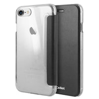 CCIPH74BK - iPhone SE 2020 / 8 / 7 Folio Case, Cellet Folio Case with Credit Card Slot for iPhone 8/7