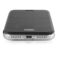 CCIPH74BK - iPhone SE 2020 / 8 / 7 Folio Case, Cellet Folio Case with Credit Card Slot for iPhone 8/7