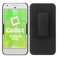 HLGOOPX - Cellet, Google Pixel Case With Belt Clip Holster (First Generation)