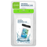 WATER1GR - Cellet Universal IPX8 Waterproof Case for Apple iPhone 7 Plus, 6s Plus, Samsung Galaxy S7 edge, Large Smartphones, Digital Cameras, MP3 Players and More - Green