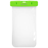 WATER1GR - Cellet Universal IPX8 Waterproof Case for Apple iPhone 7 Plus, 6s Plus, Samsung Galaxy S7 edge, Large Smartphones, Digital Cameras, MP3 Players and More - Green
