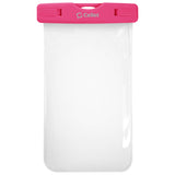 WATER1PK - Cellet Universal IPX8 Waterproof Case for Apple iPhone 7 Plus, 6s Plus, Samsung Galaxy S7 edge, Large Smartphones, Digital Cameras, MP3 Players and More - Pink
