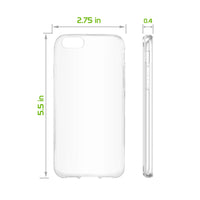 CCIPH7CLG - Apple iPhone SE 2020 / 8 / 7 Durable Slim Gravity Series Clear Transparent Phone Case