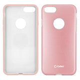 CCIPH7RG - Apple iPhone SE 2020 / 8 / 7 Matte Metallic Case (Built-in metal plate, Works with Magnetic phone holder) - Rose Gold