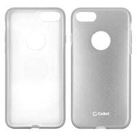 CCIPH7SL - Apple iPhone SE 2020 / 8 / 7 Matte Metallic Case (Built-in metal plate, Works with Magnetic phone holder) -Silver